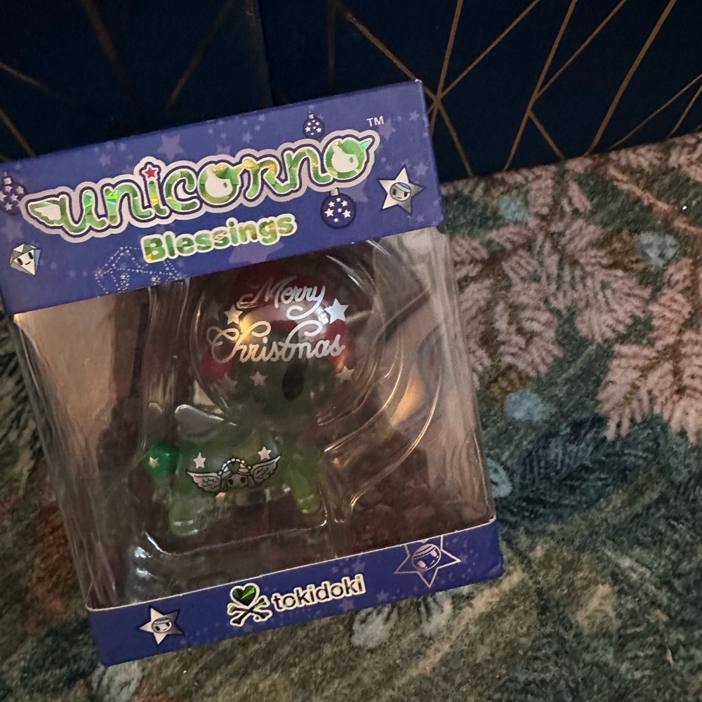 Tokidoki Unicorno Blessings Figurine - Green and Red